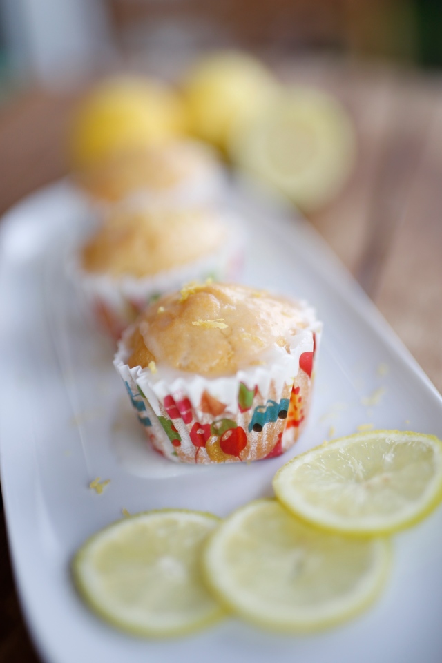 Buttermilch-Zitronen-Muffins